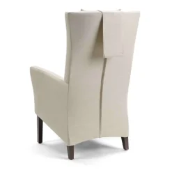 Mobitec Manhattan Uno HD ® Fauteuil dossier haut en tissu et bois* Chaise De Salle à Manger|Chaise Salon