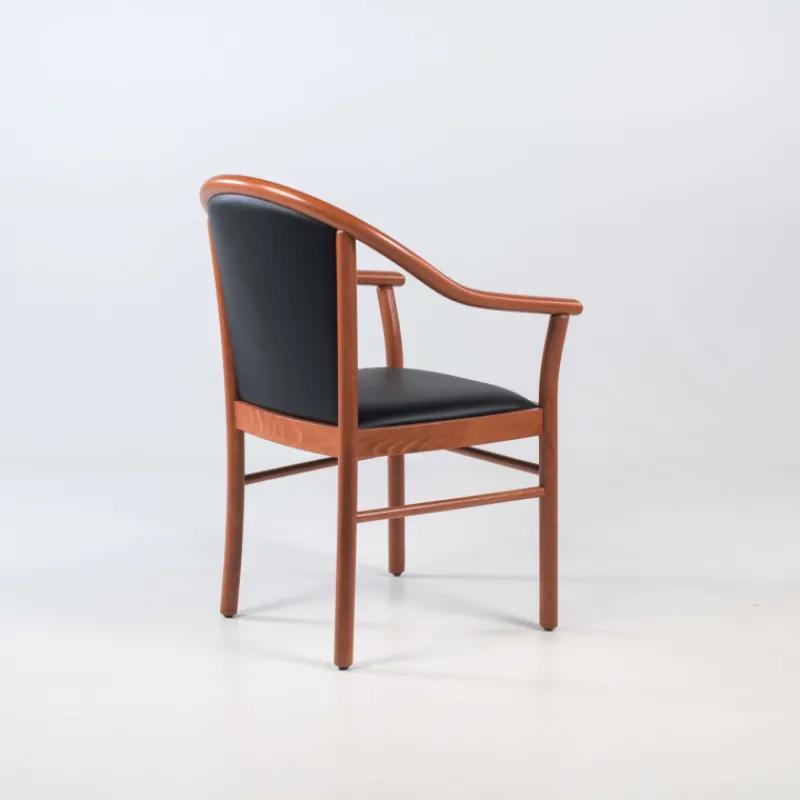 Manuela Fauteuil bridge en bois avec assise et dossier rembourrés* Chaise De Salle à Manger|Fauteuil De Salon