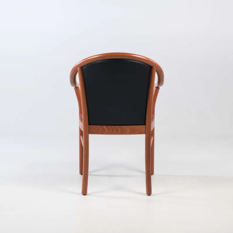 Manuela Fauteuil bridge en bois avec assise et dossier rembourrés* Chaise De Salle à Manger|Fauteuil De Salon