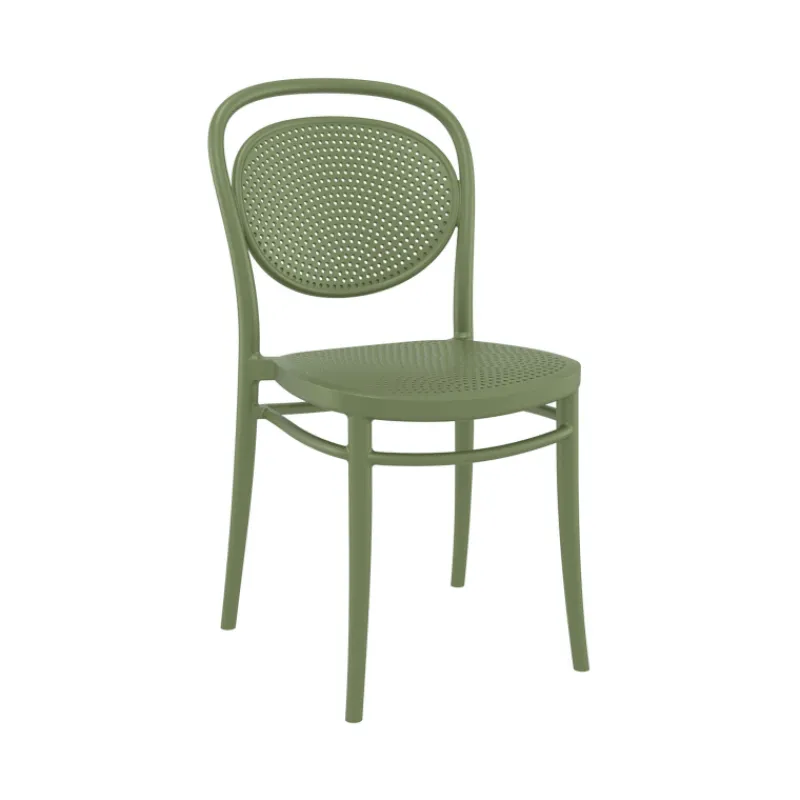 Marcel Chaise de jardin moderne empilable en polypropylène* Chaise De Jardin