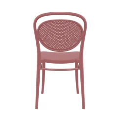 Marcel Chaise de jardin moderne empilable en polypropylène* Chaise De Jardin