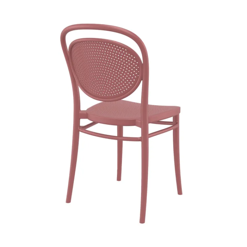 Marcel Chaise de jardin moderne empilable en polypropylène* Chaise De Jardin