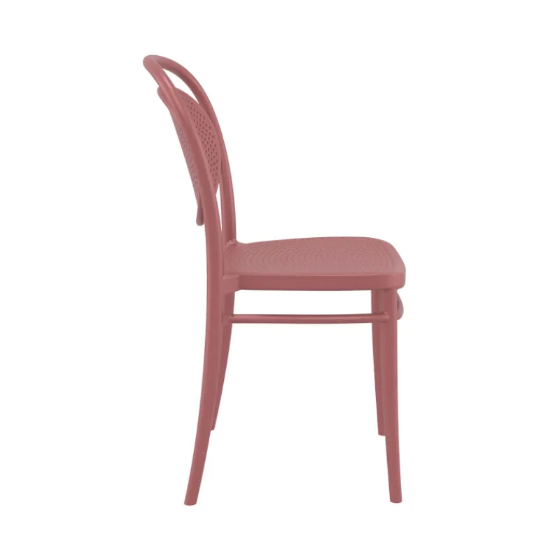 Marcel Chaise moderne empilable en polypropylène* Chaise De Cuisine|Chaise De Salle à Manger