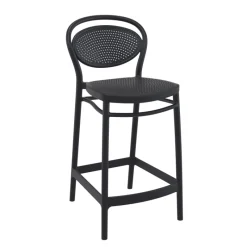 Marcel Tabouret snack moderne en polypropylène* Tabouret Snack (assise +/- 65 Cm)|Tabouret De Bar (assise +/- 80 Cm)