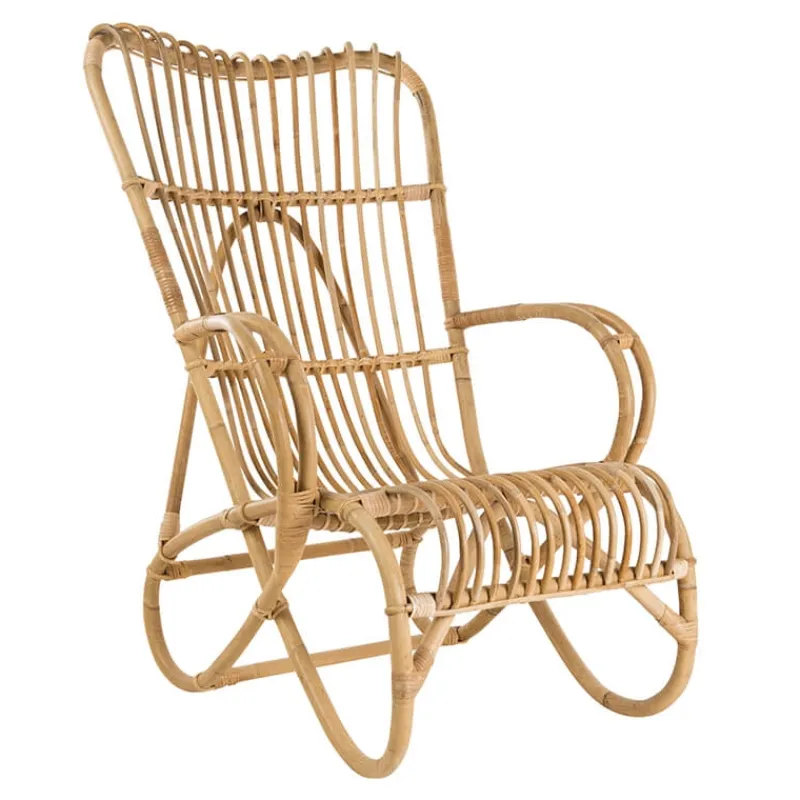 Kok MarlèneFauteuil en rotin vintage* Fauteuil De Salon