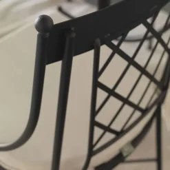 Jayso Marsella Chaise provençale en métal* Chaise De Cuisine|Chaise De Salle à Manger