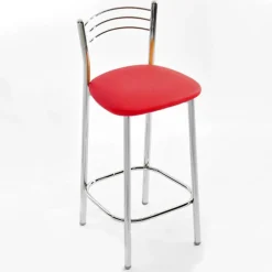 Bailen Marta Tabouret snack de cuisine en métal assise rembourrée* Tabouret Snack (assise +/- 65 Cm)|Tabouret De Bar (assise +/- 80 Cm)
