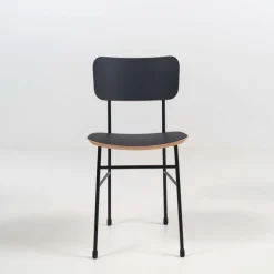 Midj Master S ® Chaise rétro en fénix et métal* Chaise De Salle à Manger