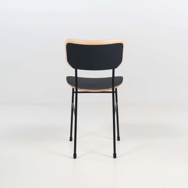 Midj Master S ® Chaise rétro en fénix et métal* Chaise De Salle à Manger