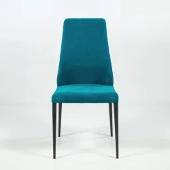 Europea Mathilde Chaise de salle à manger italienne moderne en tissu et métal* Chaise De Salle à Manger