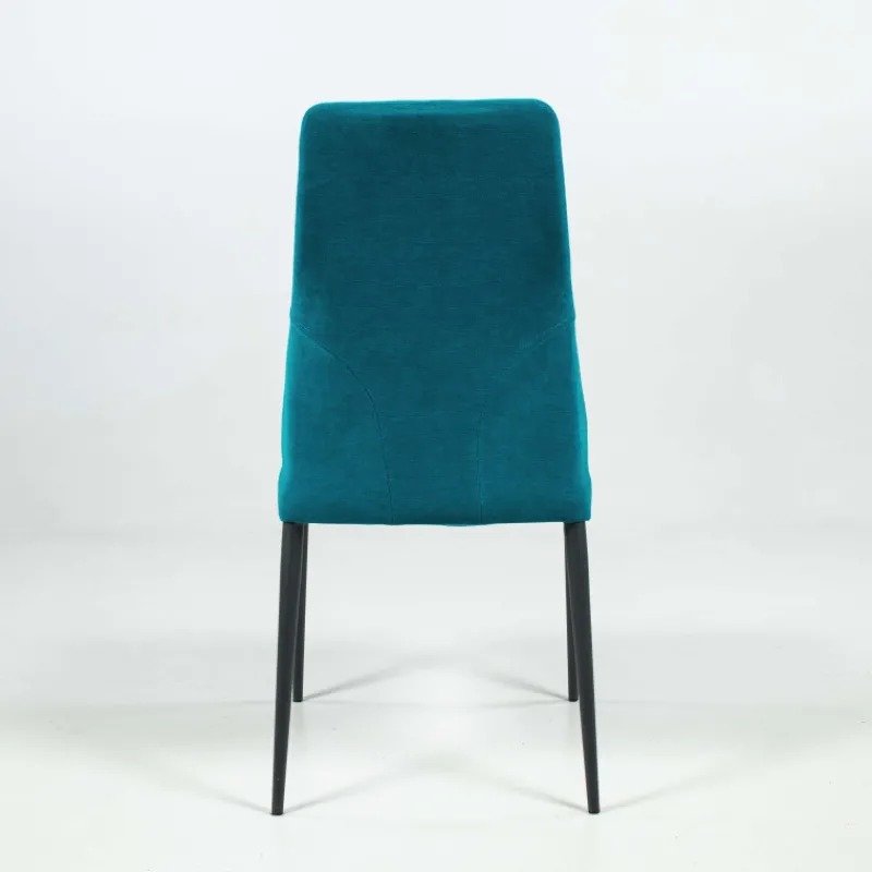 Europea Mathilde Chaise de salle à manger italienne moderne en tissu et métal* Chaise De Salle à Manger