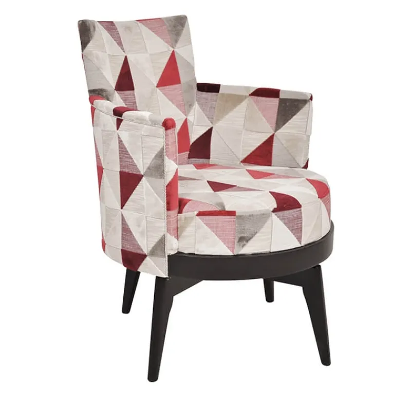 Paget Mathis Fauteuil pivotant Art Déco Made in France* Chaise De Salle à Manger|Chaise De Bureau