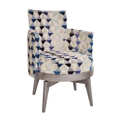 Paget Mathis Fauteuil pivotant Art Déco Made in France* Chaise De Salle à Manger|Chaise De Bureau