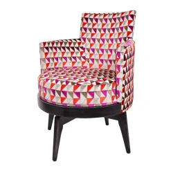 Paget Mathis Fauteuil pivotant Art Déco Made in France* Chaise De Salle à Manger|Chaise De Bureau