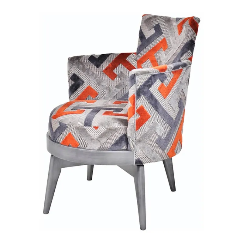 Paget Mathis Fauteuil pivotant Art Déco Made in France* Chaise De Salle à Manger|Chaise De Bureau