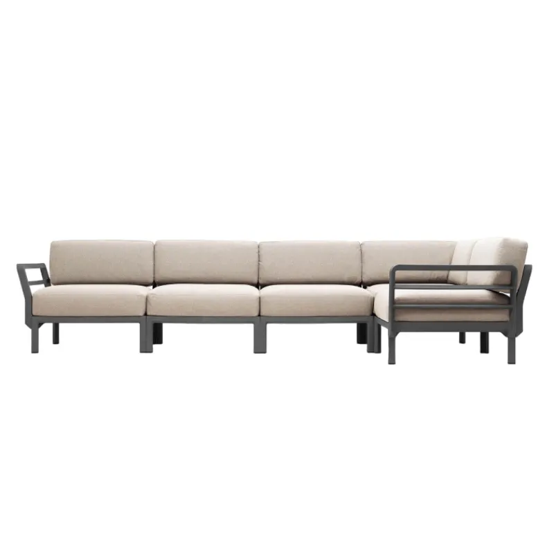 Maximo Canapé de jardin modulable 5 places* Fauteuil De Jardin