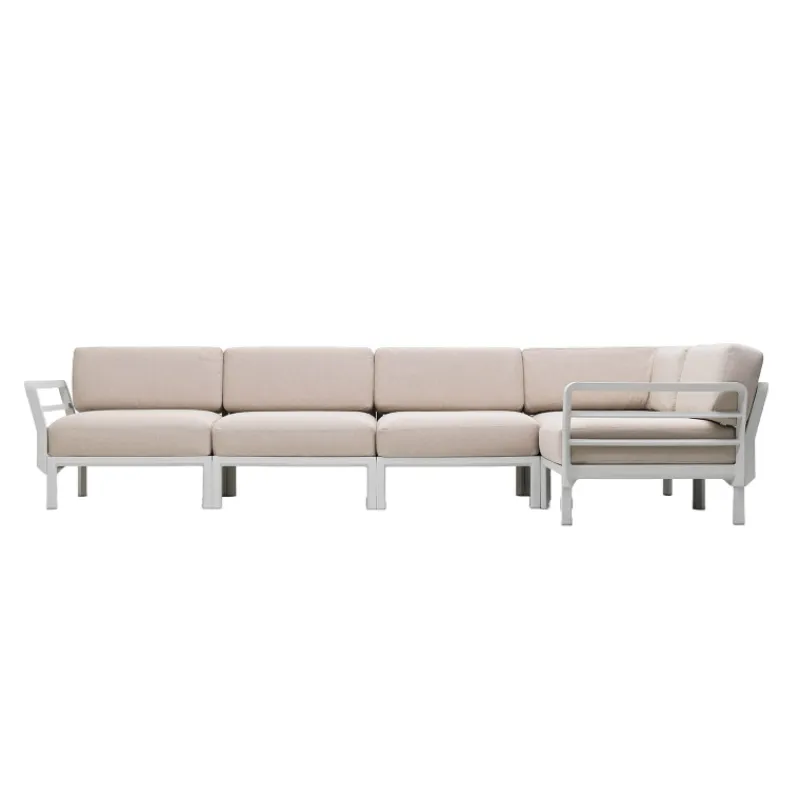 Maximo Canapé de jardin modulable 5 places* Fauteuil De Jardin