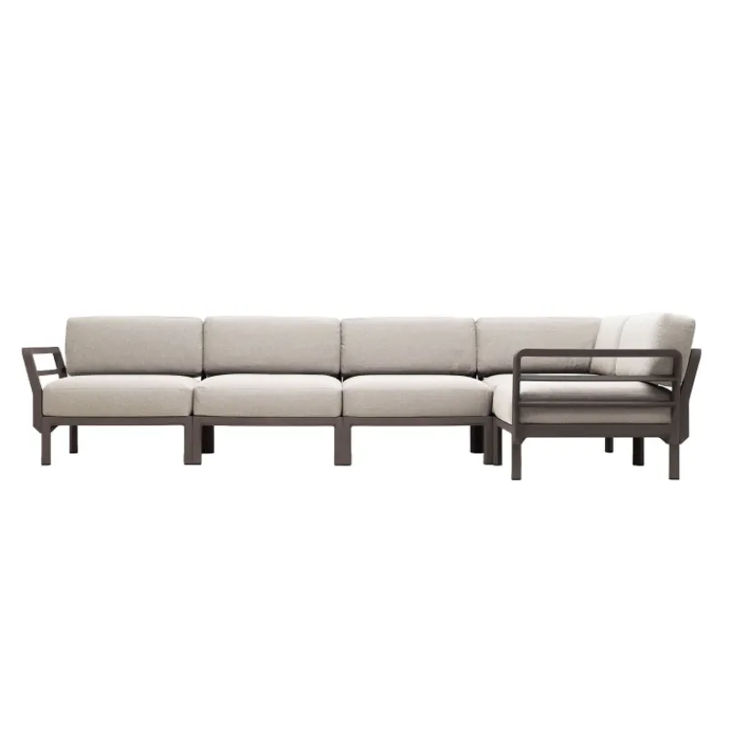 Maximo Canapé de jardin modulable 5 places* Fauteuil De Jardin