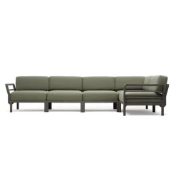 Maximo Canapé de jardin modulable 5 places* Fauteuil De Jardin