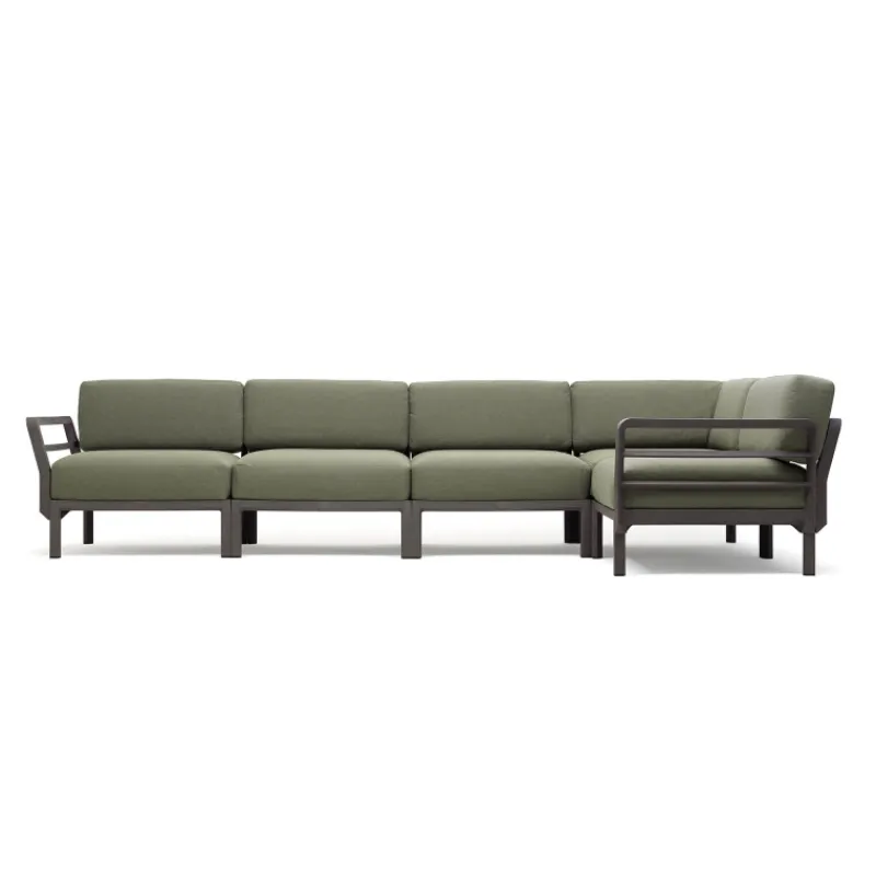 Maximo Canapé de jardin modulable 5 places* Fauteuil De Jardin