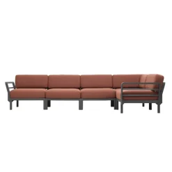 Maximo Canapé de jardin modulable 5 places* Fauteuil De Jardin