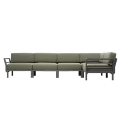 Maximo Canapé de jardin modulable 5 places* Fauteuil De Jardin