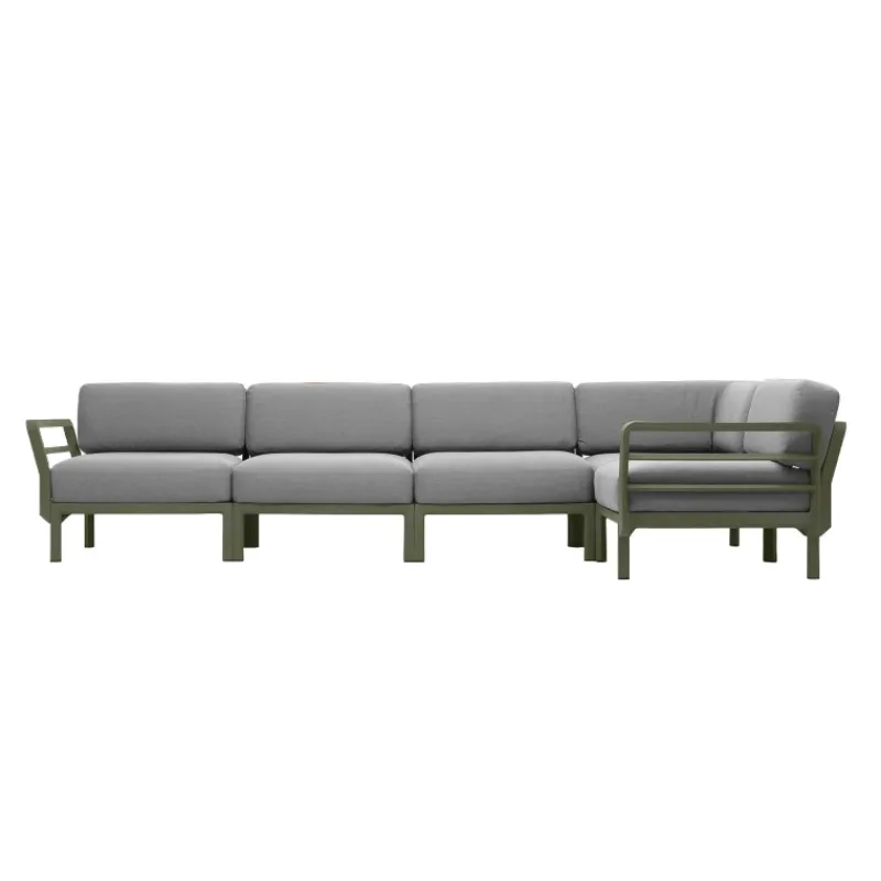 Maximo Canapé de jardin modulable 5 places* Fauteuil De Jardin