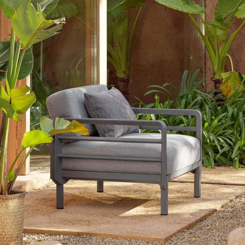 Maximo Fauteuil de jardin relax modulable avec accoudoirs* Fauteuil De Jardin