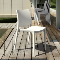 Maya Chaise de jardin en polypropylène* Chaise De Jardin