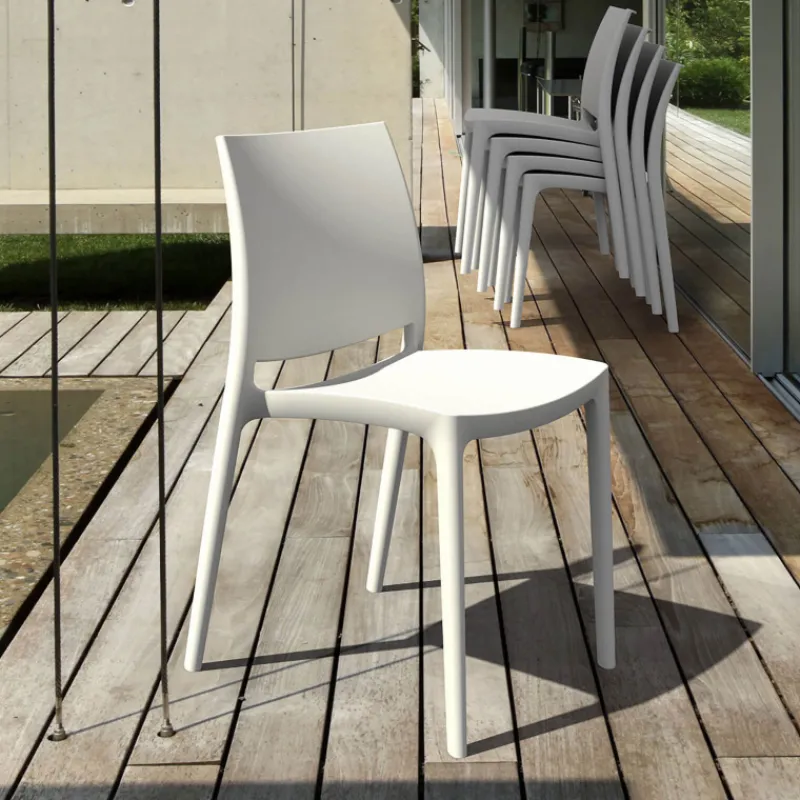 Maya Chaise de jardin en polypropylène* Chaise De Jardin