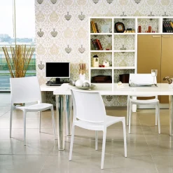 Maya Chaise en plastique polypropylène* Chaise De Cuisine