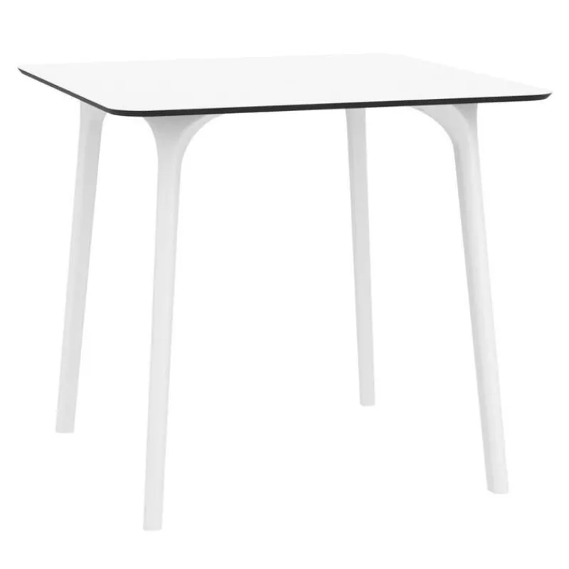 Maya Table carrée en stratifié* Table De Cuisine|Table Pour Petit Espace