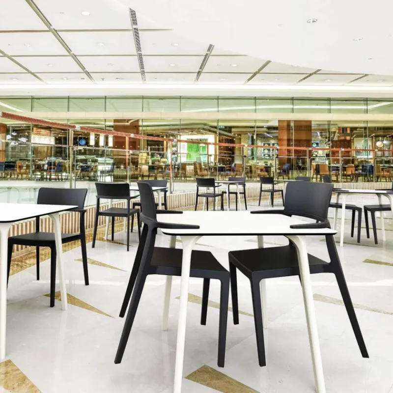 Maya Table carrée en stratifié* Table De Cuisine|Table Pour Petit Espace