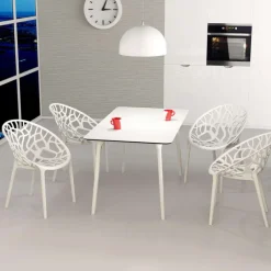 Maya Table de cuisine rectangulaire en stratifié* Table De Cuisine