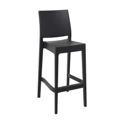 Maya Tabouret de bar empilable en polypropylène* Tabouret De Bar (assise +/- 80 Cm)