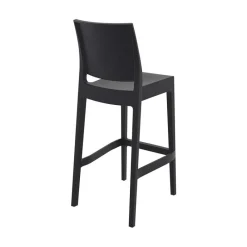 Maya Tabouret de bar empilable en polypropylène* Tabouret De Bar (assise +/- 80 Cm)