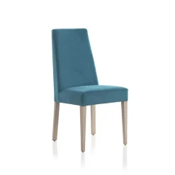 Lujosa Mila Chaise contemporaine en tissu avec assise rembourrée* Chaise De Salle à Manger|Chaise Salon