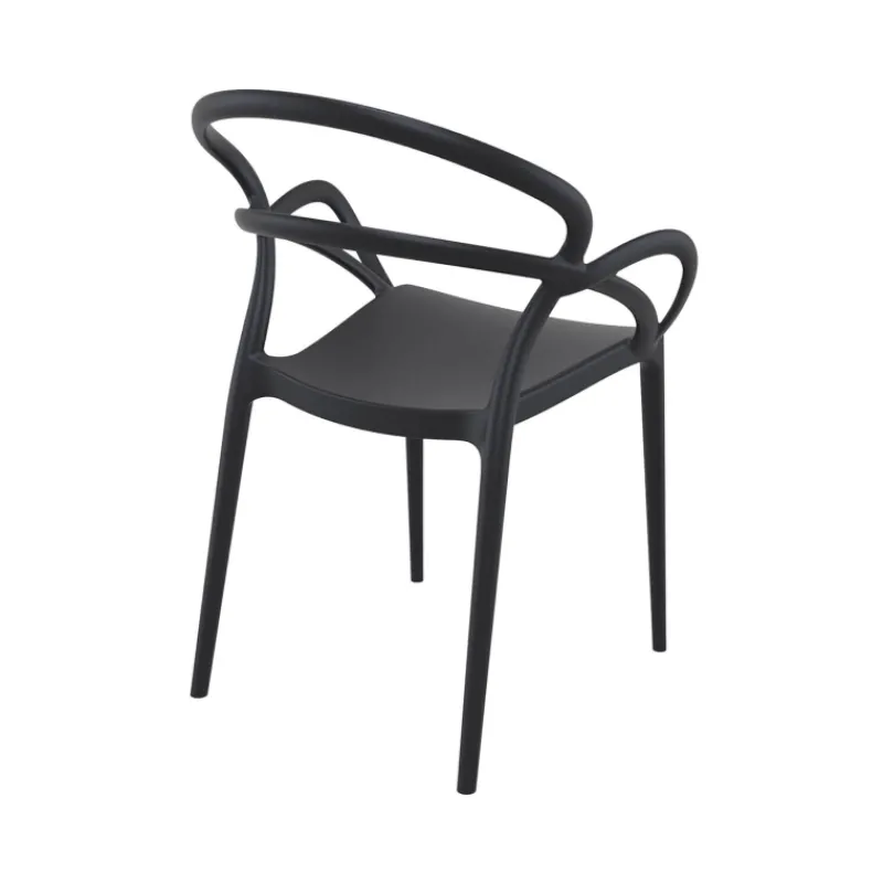 Mila Fauteuil de jardin design en polypropylène* Chaise De Jardin|Fauteuil De Jardin