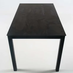 Pure design Millenium 4 Table rectangulaire en dekton et pieds en métal* Table De Salle à Manger