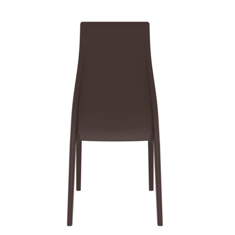 Miranda Chaise empilable en polypropylène* Chaise De Cuisine|Chaise De Salle à Manger