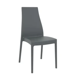 Miranda Chaise empilable en polypropylène* Chaise De Cuisine|Chaise De Salle à Manger