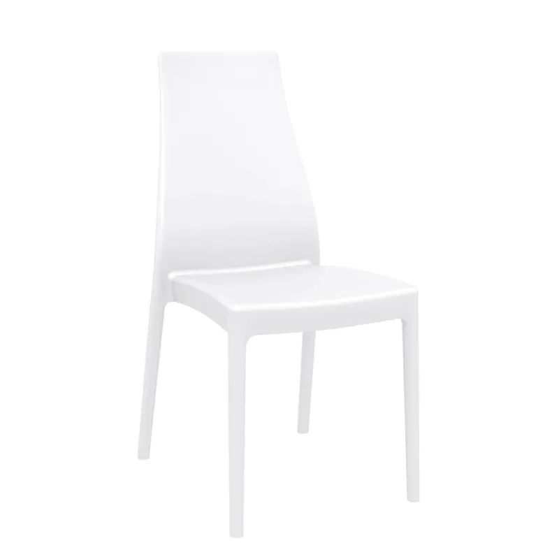 Miranda Chaise empilable en polypropylène* Chaise De Cuisine|Chaise De Salle à Manger