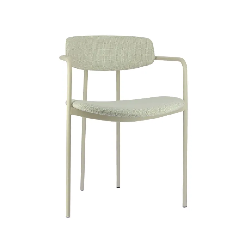 Perfecta Mirror Chaise moderne en tissu avec accoudoirs et pieds en métal* Chaise De Salle à Manger|Chaise Salon