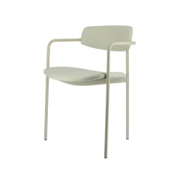 Perfecta Mirror Chaise moderne en tissu avec accoudoirs et pieds en métal* Chaise De Salle à Manger|Chaise Salon