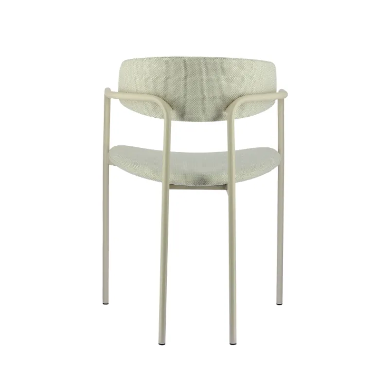 Perfecta Mirror Chaise moderne en tissu avec accoudoirs et pieds en métal* Chaise De Salle à Manger|Chaise Salon