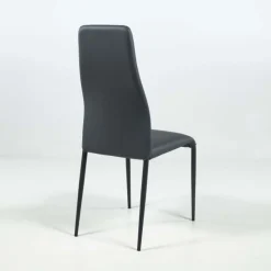 Europea Mirta Chaise de salle à manger italienne en synthétique et métal* Chaise De Cuisine|Chaise De Salle à Manger