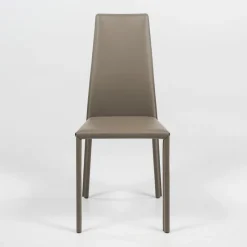 Airnova Monica Chaise de séjour italienne en croûte de cuir* Chaise De Salle à Manger