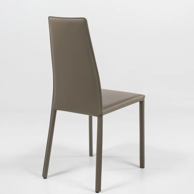 Airnova Monica Chaise de séjour italienne en croûte de cuir* Chaise De Salle à Manger