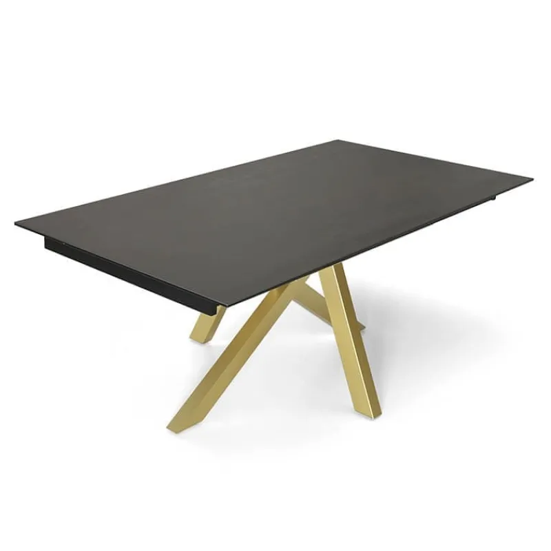 Pure design Moon Table design extensible en Dekton avec pied central* Table De Salle à Manger