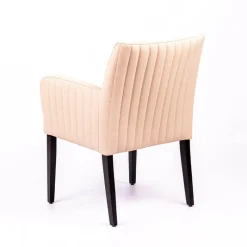 Sessio Moritz line Fauteuil de salon confortable avec dos matelassé et pieds en bois* Chaise De Cuisine|Chaise De Salle à Manger